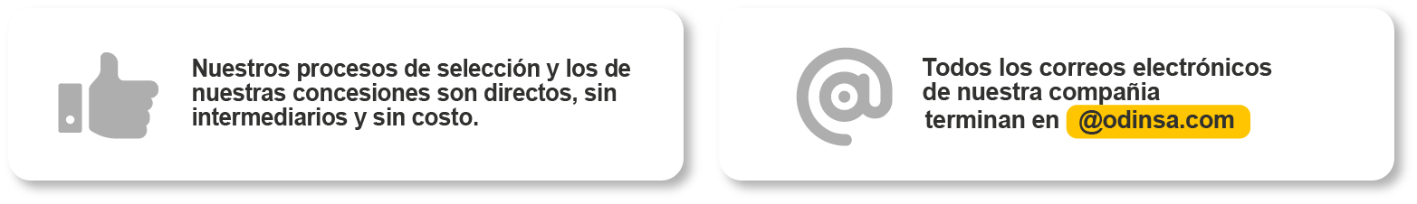 Odinsa - información importante